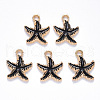 Alloy Enamel Pendants ENAM-S121-023B-2