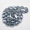 Crystal Glass Oval Beads X-GLAA-F017-A01-2