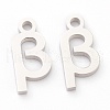 Non-Tarnish 304 Stainless Steel Charms STAS-G244-01B-1