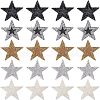 Fingerinspire Star Rhinestone Patches DIY-FG0002-71-1