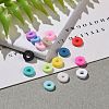 150G 15 Colors Handmade Polymer Clay Beads CLAY-JP0001-14-4mm-5