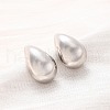 Rack Plating Brass Teardrop Stud Earrings X-EJWE-Q766-03P-3
