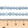 Natural Aquamarine Beads Strands G-P576-4mm-01C-5