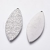 Non-Tarnish 304 Stainless Steel Pendants STAS-F230-13P-2