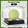 Square Transparent Acrylic Golf Ball Display Case AJEW-WH0016-09-2