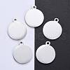 304 Stainless Steel Pendants STAS-YW0002-34-1