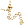 Rack Plating Brass Micro Pave Cubic Zirconia Necklaces NJEW-M215-03G-02-3