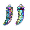 Rainbow Color Alloy Pendants PALLOY-N156-142-NR-2
