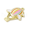 Zinc Alloy Pendants ENAM-C021-01B-G-2