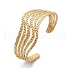 304 Stainless Steel Cuff Bangles BJEW-B108-12G-4