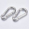 Tarnish Resistant 304 Stainless Steel Rock Climbing Carabiners X-STAS-N087-24B-01-2