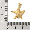Ion Plating(IP) 304 Stainless Steel Pendants STAS-Q334-42G-3