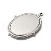 304 Stainless Steel Pendant Cabochon Settings STAS-H225-03P-2