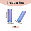 HOBBIESAY 2000Pcs Glass Bugle Beads SEED-HY0001-14A-2