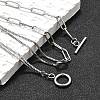 Non-Tarnish 304 Stainless Steel Chain Necklaces X-NJEW-JN02767-2