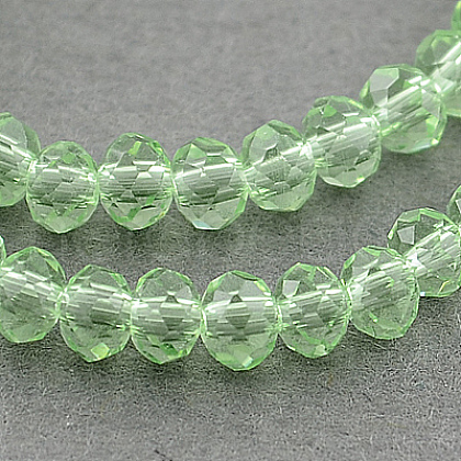 Transparent Glass Beads Strands GLAA-R135-2mm-09-1