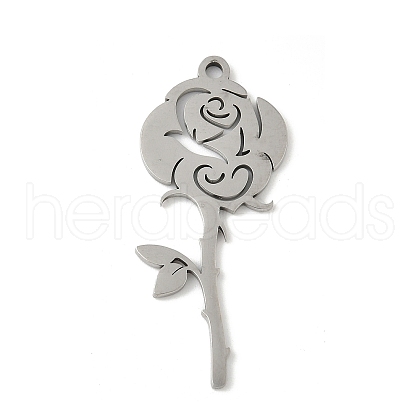 304 Stainless Steel Pendants STAS-V016-07P-1