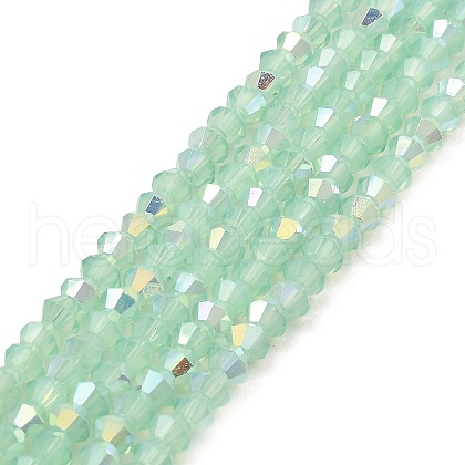 Baking Painted Glass Beads Strands X-DGLA-F029-J2mm-A10-1
