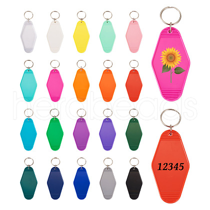 Plastic Big Pendants KY-TAC0013-04-1