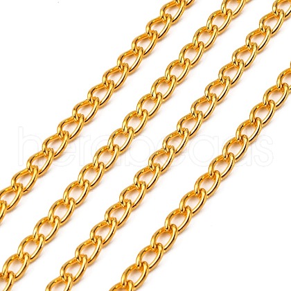 Iron Twisted Chains Curb Chains CHS007Y-G-1