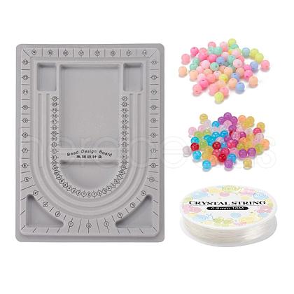 DIY Necklace Making Kit DIY-YW0003-60-1