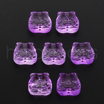 Transparent Glass Beads GLAA-T022-22-D06-1