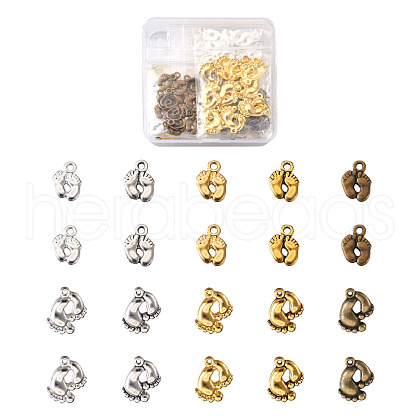 Tibetan Style Alloy Charms PALLOY-TA0002-13-1