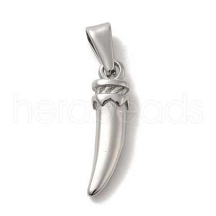 Non-Tarnish 304 Stainless Steel Pendants STAS-B053-31P-1