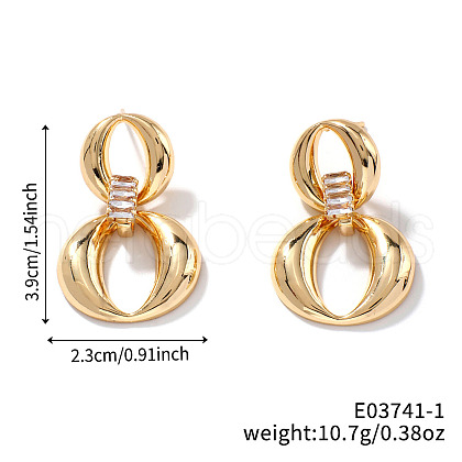 Trendy European and American Style Fashion Earrings UN8213-1-1