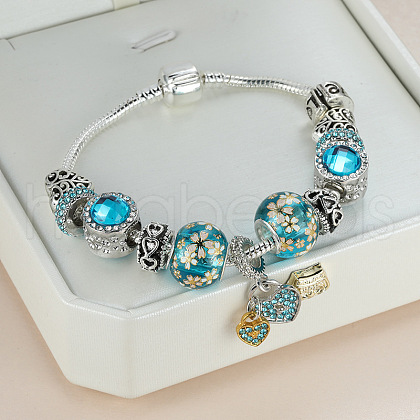 Zinc Alloy European Style Bracelets FS-WG01BDE-01-1