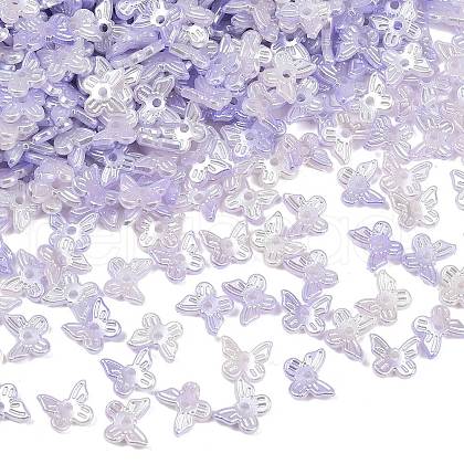 Pearlized ABS Plastic Imitation Pearl Beads KY-P021-04B-06-1