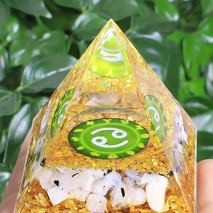 Orgonite Pyramid Resin Energy Generators PW-WG80884-04-1