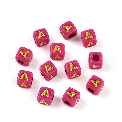 Plating Acrylic Beads OACR-N140-01A-A-1