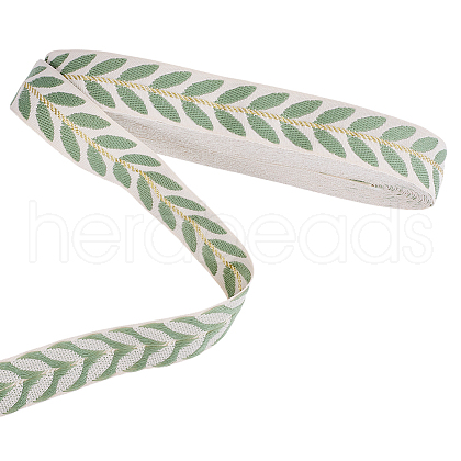 DELORIGIN 10 Yards Polyester Ribbons SRIB-DR0001-02-1
