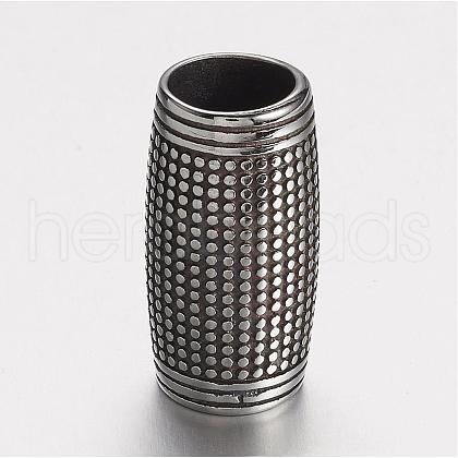 304 Stainless Steel Beads STAS-D166-47AS-1