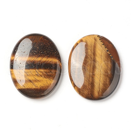 Mother's Day Gifts Natural Tiger Eye Worry Stone for Anxiety Therapy G-B036-01C-1