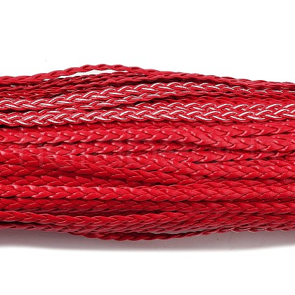 3-Ply PU Leather Braided Cord OCOR-Q059-01E-1