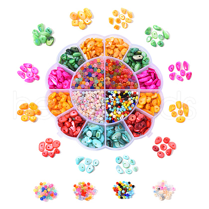 Beads Kit for DIY Jewelry Making Finding Kit DIY-YW0004-34-1