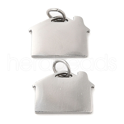 Non-Tarnish 304 Stainless Steel Charms STAS-Z042-07P-1