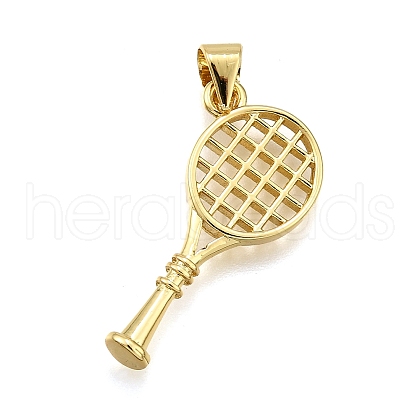 Rack Plating Brass Pendants KK-K401-65G-1