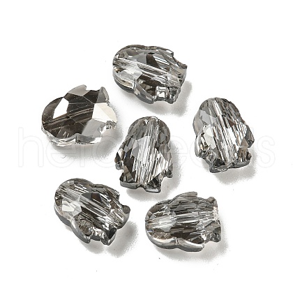 Electroplate Glass Beads EGLA-A041-01-HR03-1