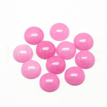 Natural White Jade Cabochons G-R416-16mm-04-1