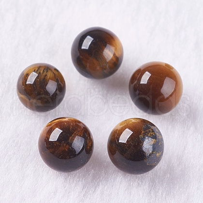 Natural Tiger Eye Beads G-K275-17-8mm-1