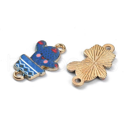Alloy Enamel Links ENAM-CJC0006-68C-1