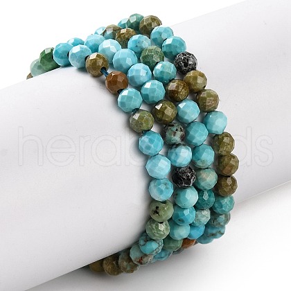 Natural Howlite Beads Strands G-C025-02B-06-1