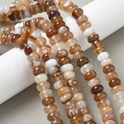 Natural Agate Beads Strands G-H295-C03-16-1