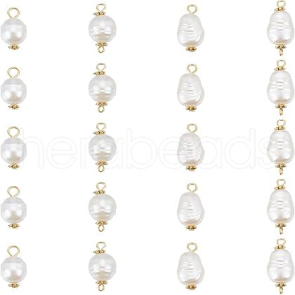 SUPERFINDINGS 80Pcs 4 Style Acrylic Links & Pendants FIND-FH0003-09-1