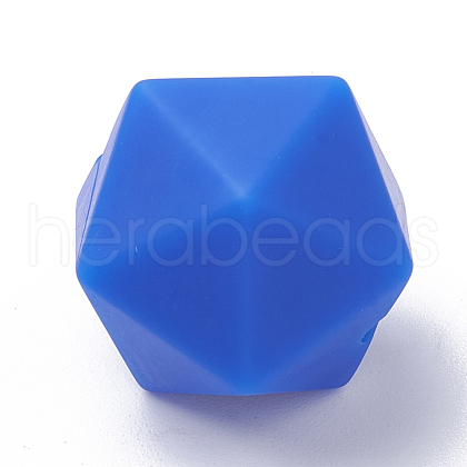 Food Grade Eco-Friendly Silicone Focal Beads SIL-T048-14mm-34-1