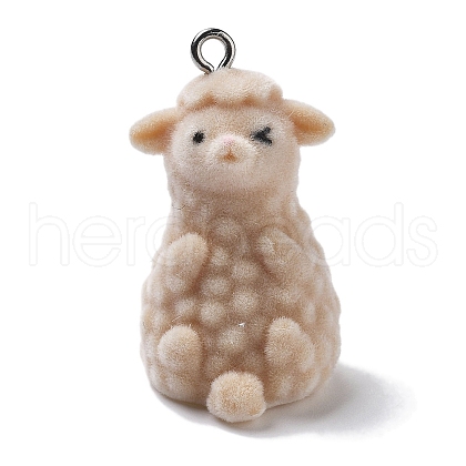 Resin Pendants RESI-Q007-04D-1