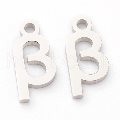 304 Stainless Steel Charms STAS-G244-01B-1